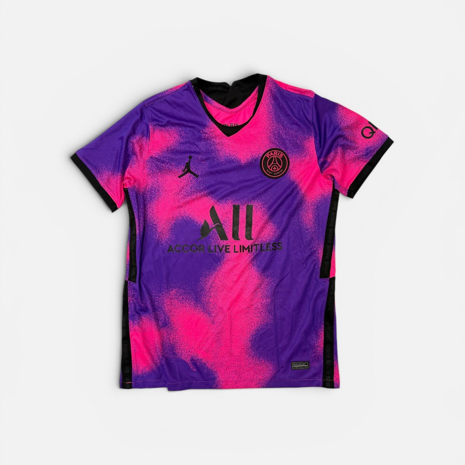 Jordan Paris Saint-Germain Eduardo Uhry 10 Ροζ–Μωβ Ποδοσφαιρική Φανέλα